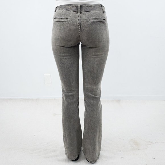 Tahari 2 Straight Leg Stretch Trouser Jeans Gray - Picture 5 of 11